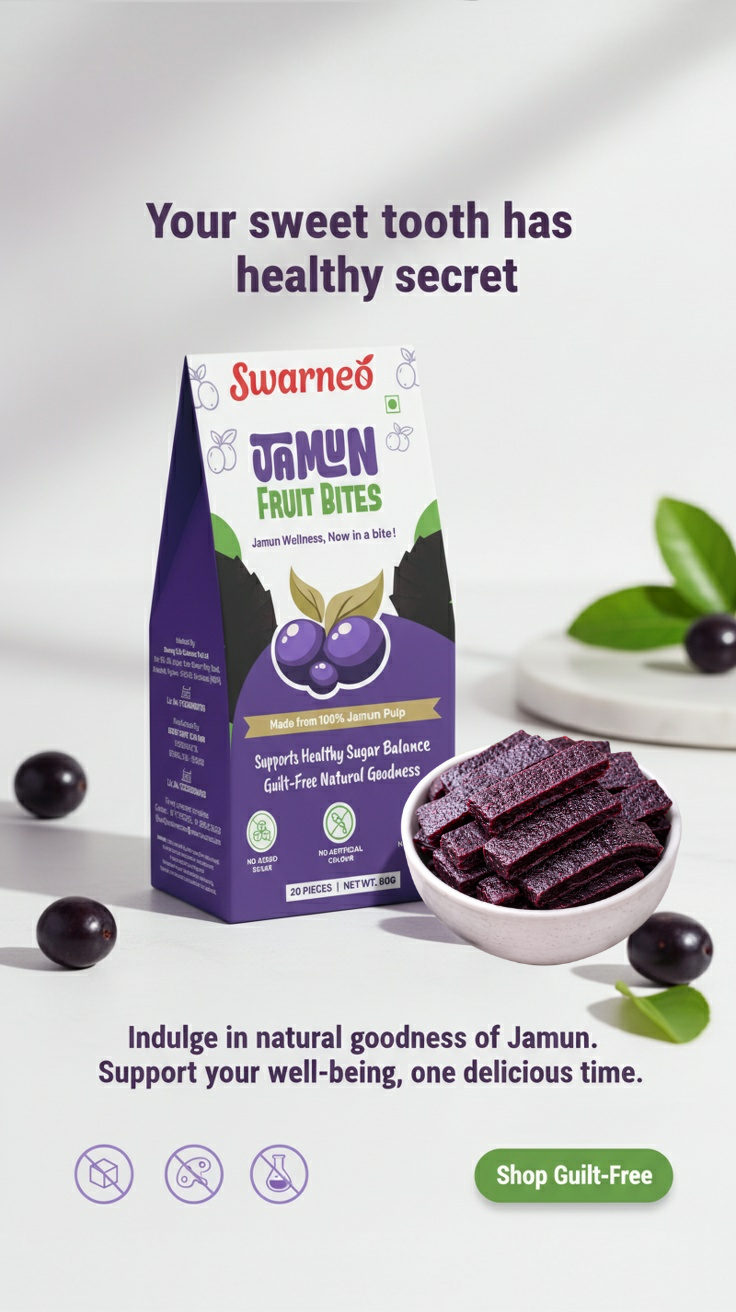 Swarneo Jamun Fruit Bites