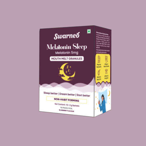 Swarneo Melatonin 5Mg Mouth Melts Granules