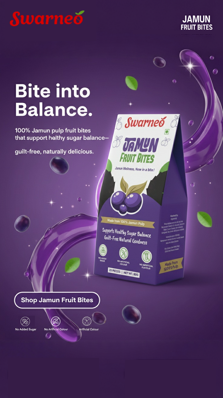 Swarneo Jamun Fruit Bites - Combo Sale
