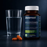 Swarneo Multivitamin with Ashwagandha, Ginseng & CoQ10