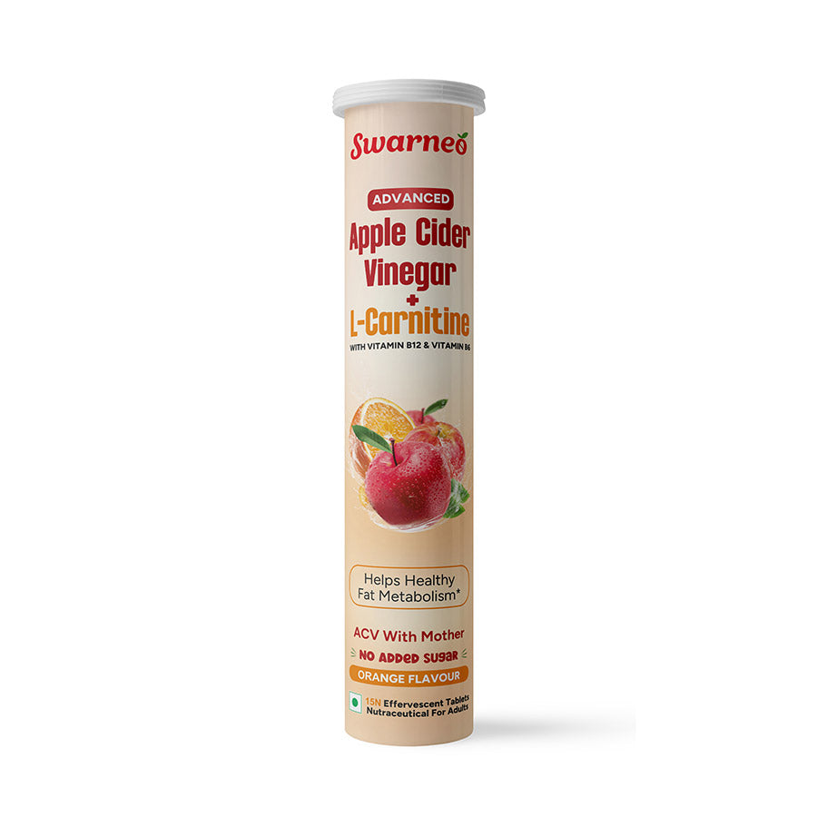 Swarneo Advanced Apple Cider Vinegar + L- Carnitine Tablet