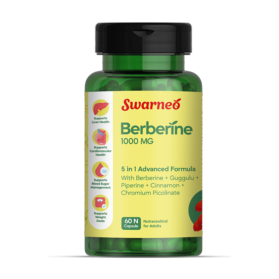 Swarneo Berberine 1000mg Capsule
