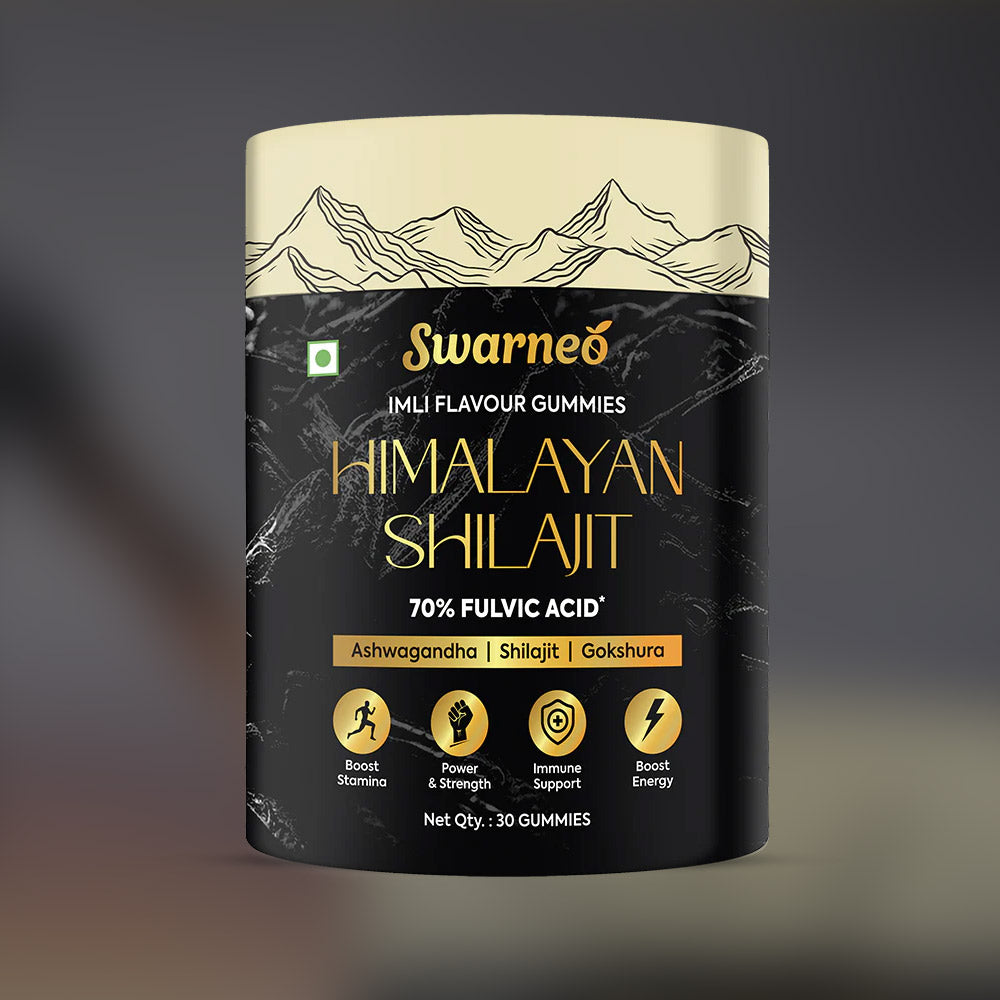 Swarneo Himalayan Shilajit Gummies (100% Natural)