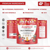 Swarneo Kids Multivitamin Liposomal Gummies