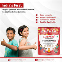 Swarneo Kids Multivitamin Liposomal Gummies