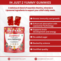 Swarneo Kids Multivitamin Liposomal Gummies