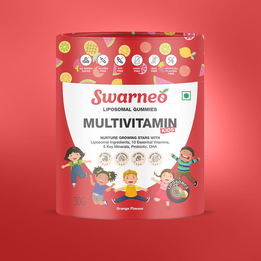 Swarneo Kids Multivitamin Liposomal Gummies