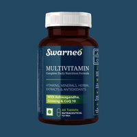 Swarneo Multivitamin with Ashwagandha, Ginseng & CoQ10