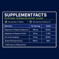 Swarneo Magnesium Complex with Glycinate