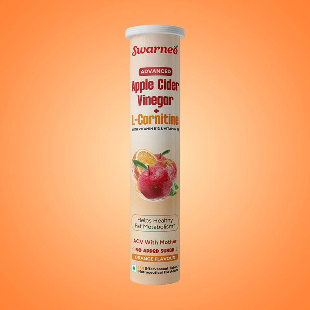 Swarneo Advanced Apple Cider Vinegar + L- Carnitine Tablet
