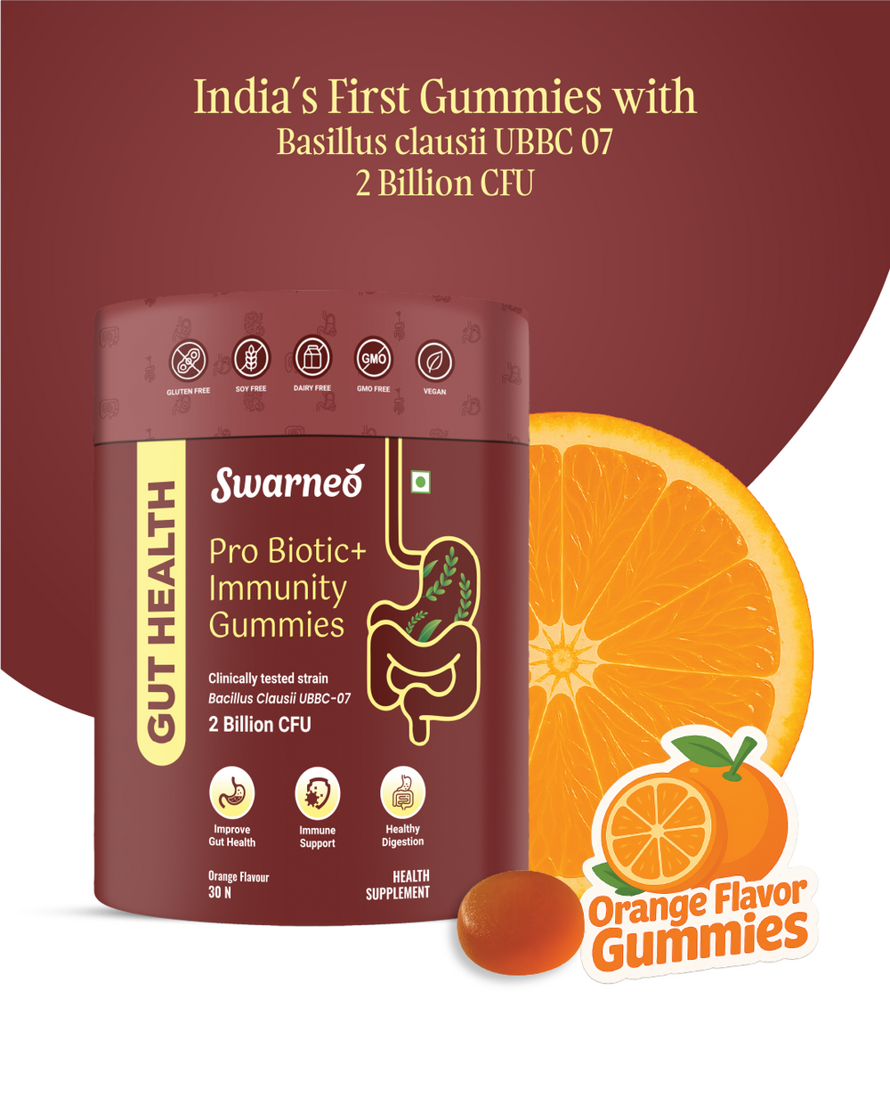 Swarneo Pro Biotic + Immunity Gummies