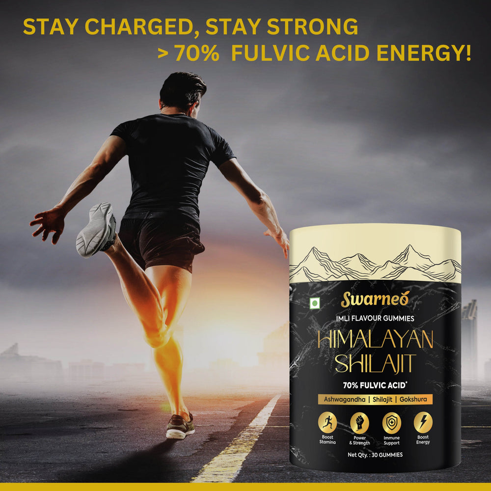 Swarneo Himalayan Shilajit Gummies (100% Natural)