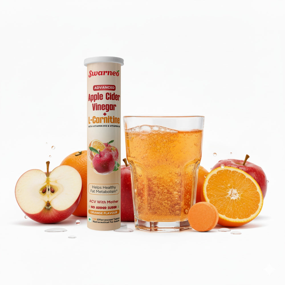 Swarneo Advanced Apple Cider Vinegar + L- Carnitine Tablet