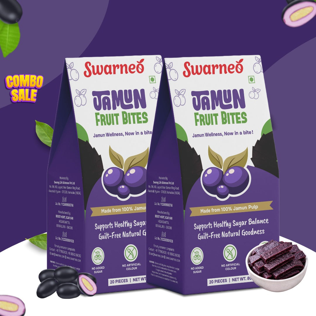 Swarneo Jamun Fruit Bites - Combo Sale
