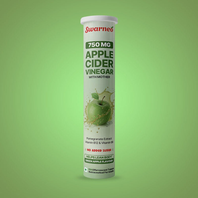 Swarneo Apple Cider Vinegar 750 Mg Effervescent Tablet - Swarneo