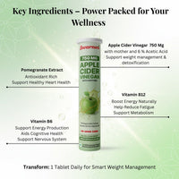 Swarneo Apple Cider Vinegar 750 Mg Effervescent Tablet - Swarneo
