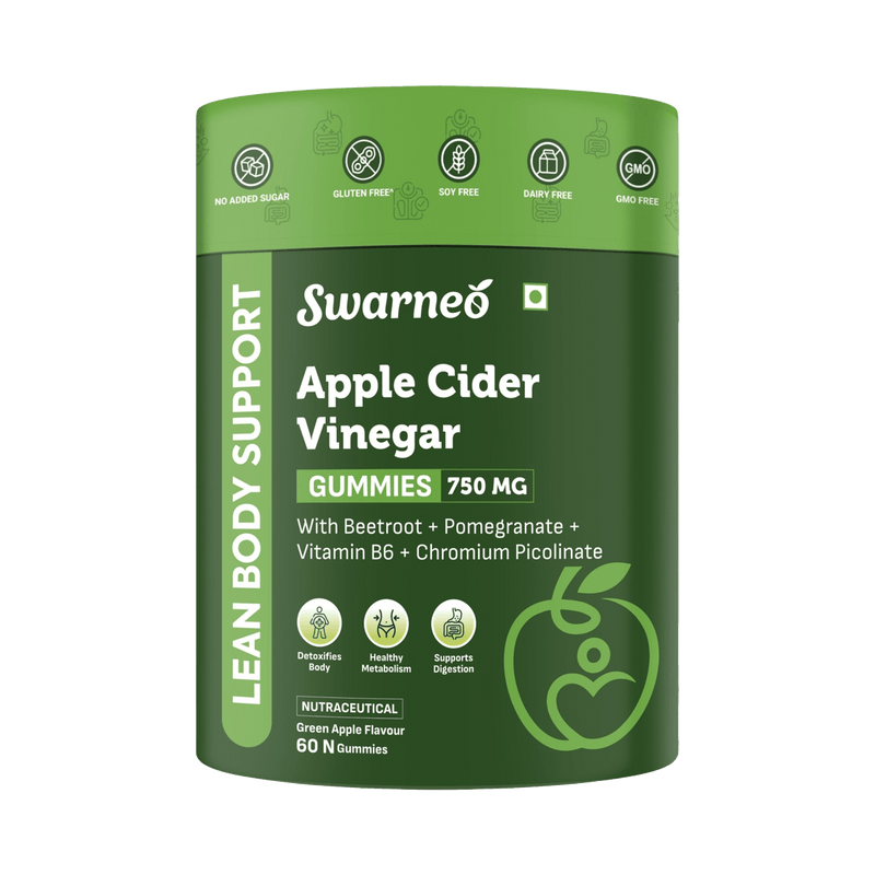 Swarneo Apple Cider Vinegar 750 MG Gummies - Swarneo