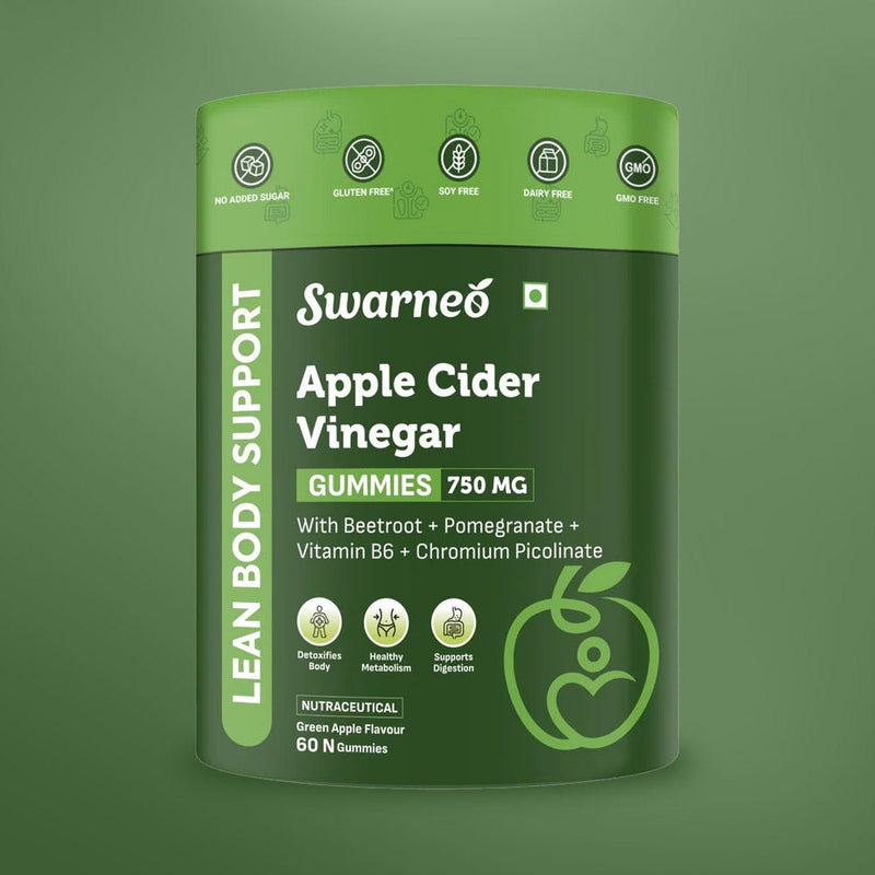 Swarneo Apple Cider Vinegar 750 MG Gummies - Swarneo
