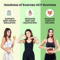 Swarneo Apple Cider Vinegar 750 MG Gummies - Swarneo