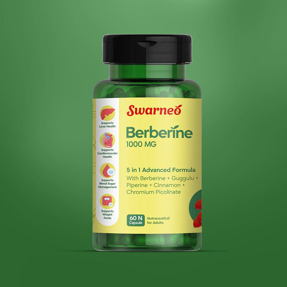 Swarneo Berberine 1000mg Capsule - Swarneo