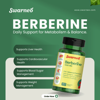 Swarneo Berberine 1000mg Capsule - Swarneo