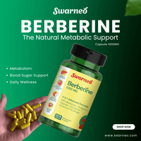 Swarneo Berberine 1000mg Capsule - Swarneo