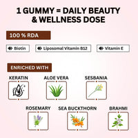 Swarneo Hair, Skin & Nails Liposomal Gummies - Swarneo