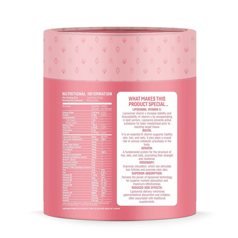 Swarneo Hair, Skin & Nails Liposomal Gummies - Swarneo