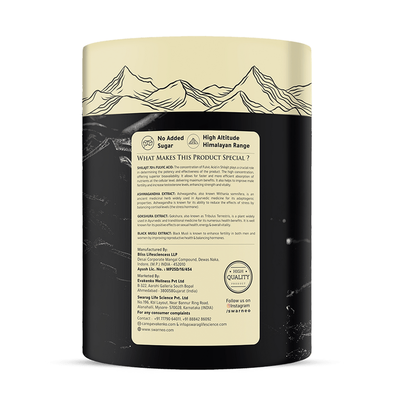 Swarneo Himalayan Shilajit Gummies (100% Natural) - Swarneo