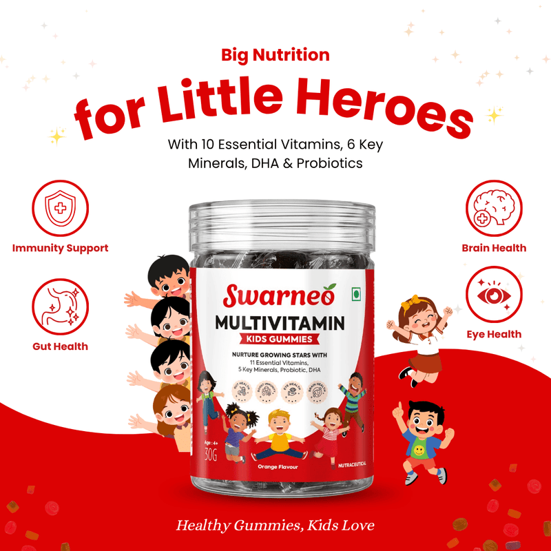 Swarneo Kids Multivitamin Gummies - Swarneo