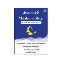 Swarneo Melatonin 10Mg Mouth Melts Granules - Swarneo