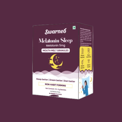 Swarneo Melatonin 5Mg Mouth Melts Granules - Swarneo