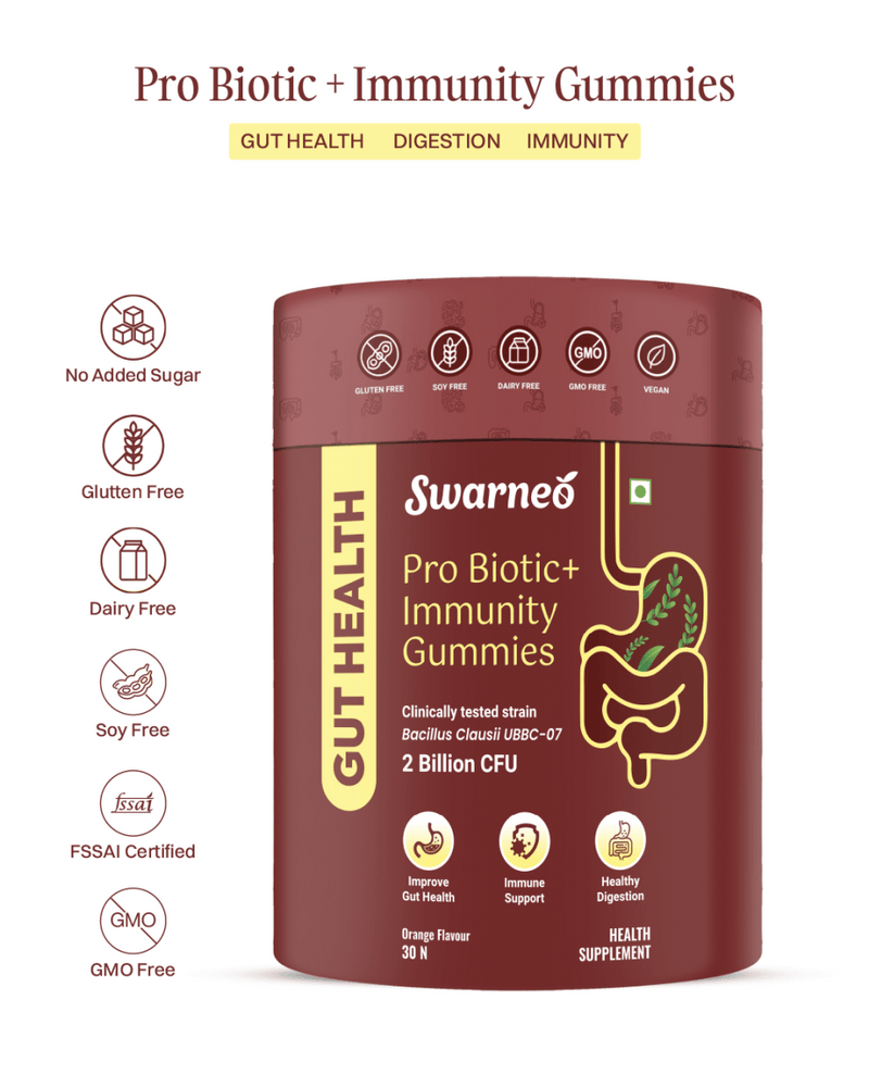 Swarneo Pro Biotic + Immunity Gummies - Swarneo