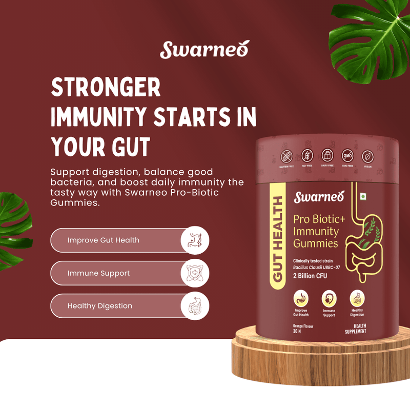 Swarneo Pro Biotic + Immunity Gummies - Swarneo
