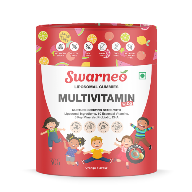 Swarneo Kids Multivitamin Liposomal Gummies
