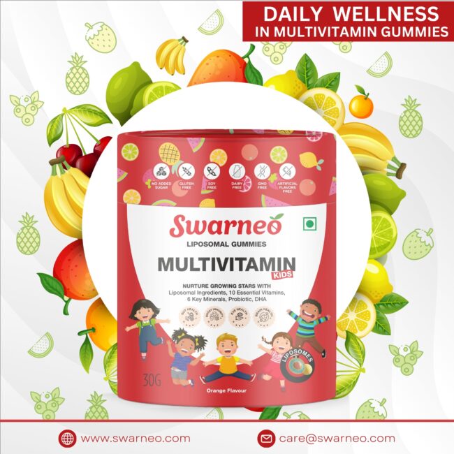 Swarneo Kids Multivitamin Liposomal Gummies - Image 3