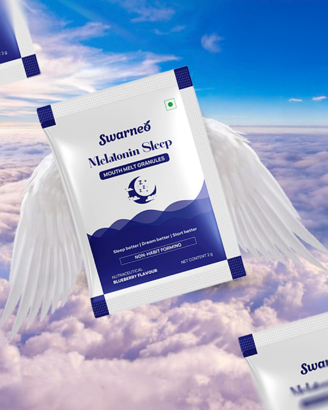 Swarneo Melatonin 10Mg Mouth Melts Granules - Image 3