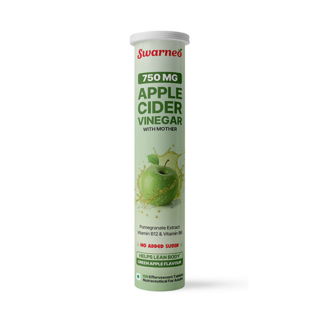 Swarneo Apple Cider Vinegar 750 Mg Effervescent Tablet