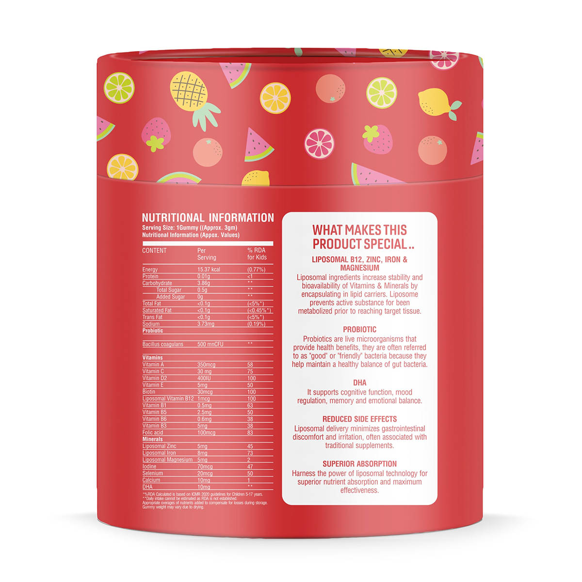 Swarneo Kids Multivitamin Liposomal Gummies - Image 8